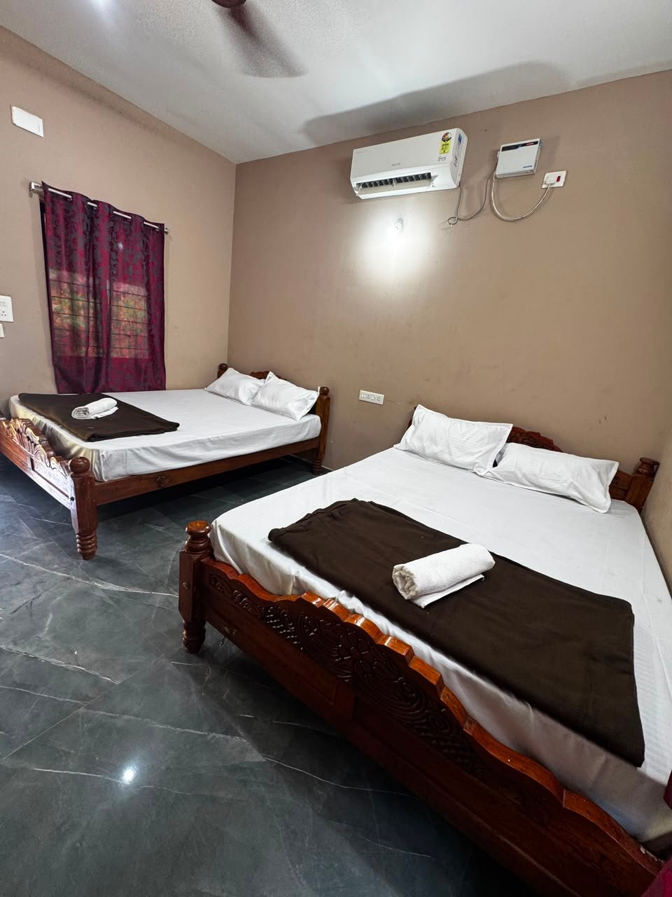 Comfortable rooms Jungle Resort Auroville
